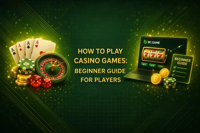How to Play Casino Games Beginner Guide for Players