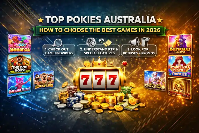 Top Pokies Australia How to Choose the Best Games in 2026