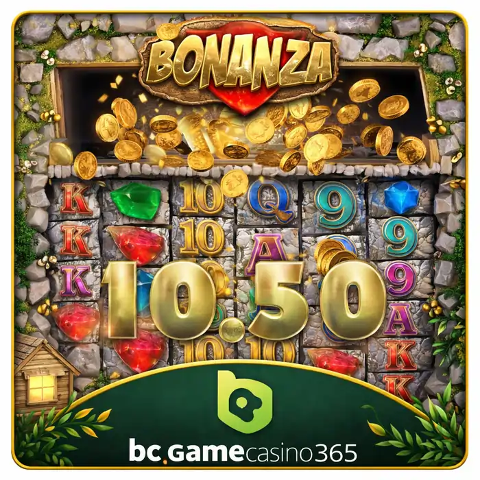 Bonanza Megaways with golden treasures